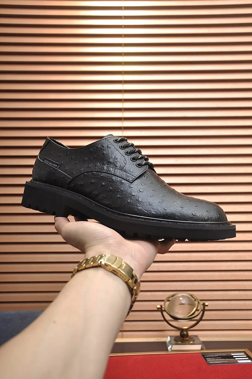Men's shoes💰560💶[Dior] (cowhide lining) Dior original 1:1 high quality factory, imported original materials, imported original cowhide, cowhide lining, original TPU outsole, code number: 38-44